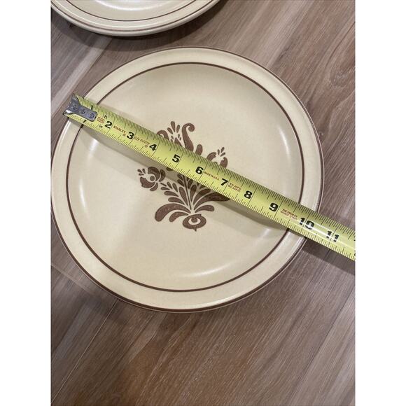 Pfaltzgraff Village Set Of 2 Dinner Plates 10" Vintage - Picture 8 of 8